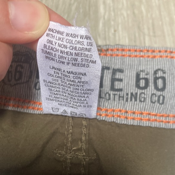 Route 66 brown shorts gently used - Picture 4 of 5